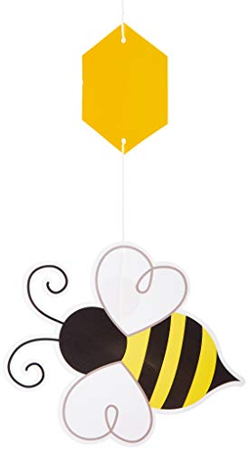 Bumblebee Baby Shower Hanging Decorations - 32" (Pack of 3)