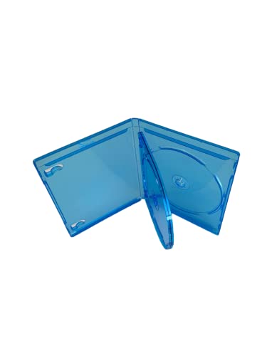MediaPack4All 12.5mm Blu-Ray Case for CD/DVD Storage - 3 Disc Capacity