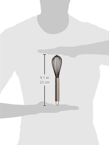 Farberware Professional Silicone Mini Whisk Set, 2-Piece Black Heat-Resistant