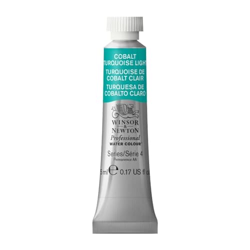 Winsor & Newton Professional Watercolor Tube 5ml - Cobalt Turquoise Light