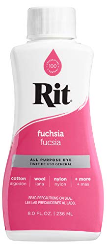 Rit All-Purpose Liquid Dye in Fuchsia - Versatile Fabric Colorant