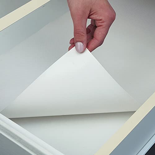 Con-Tact Shelf Liner, White Diamonds, Non-Adhesive, 20" x 60"