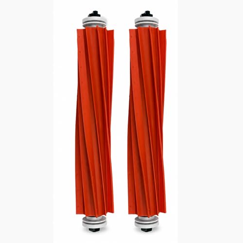 2-Pack Rubber Roller Brush Replacement for Roborock Q Revo & S7 Series