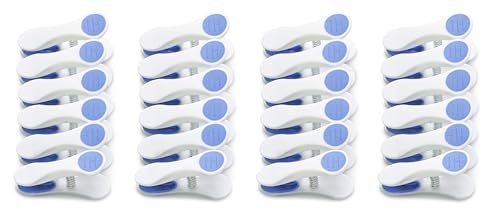 Whitmor Soft Touch Clothespins Set of 24 - White, Rust-Resistant Laundry Clips