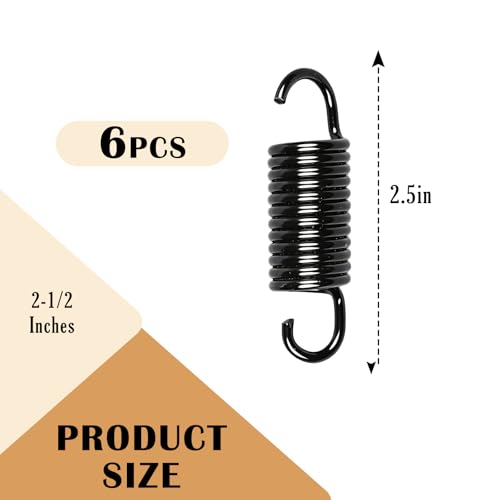 2-1/2 Inch Extension Spring for Furniture and Recliners - Heavy Duty Replacement Part