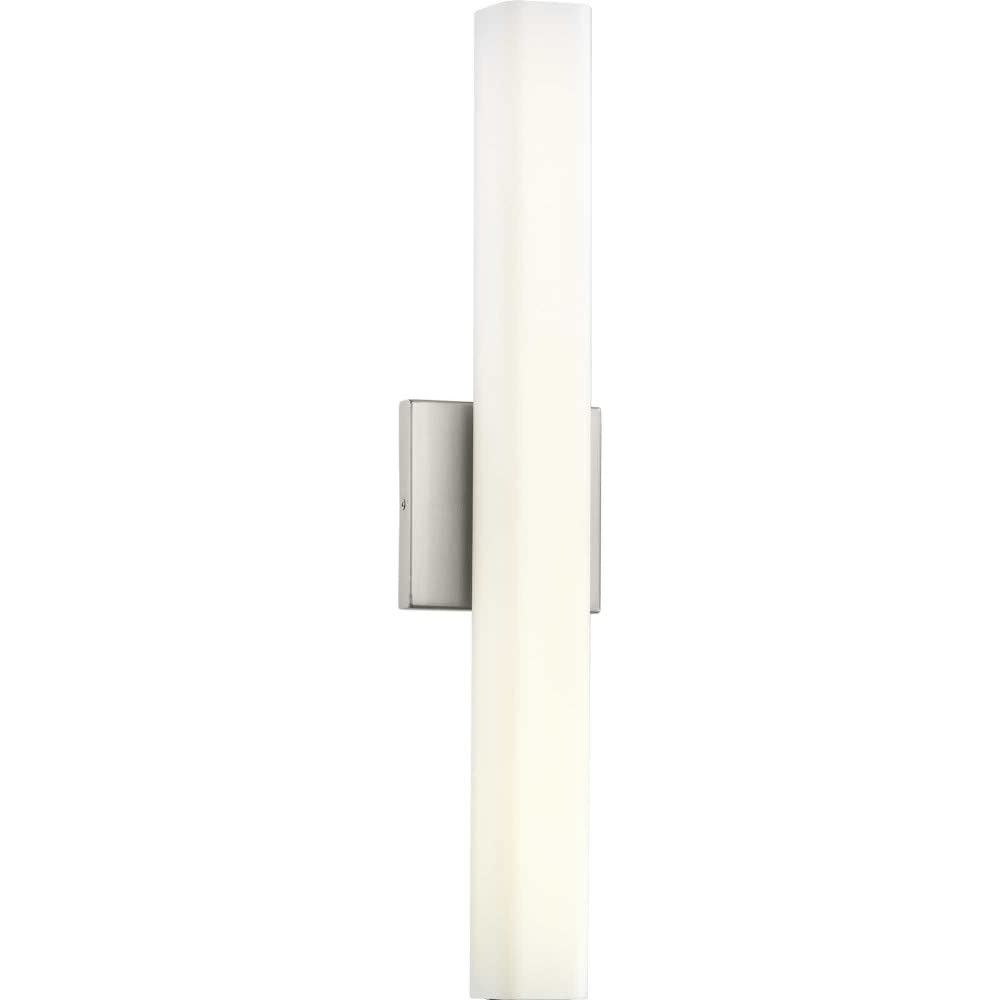 Progress Lighting Beam LED Collection 22" Etched Opal Glass Modern Bath Vanity Light Polished Chrome