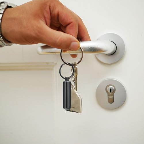 Cremation Jewelry Keychain for Ashes Women Men Memorial Keepsake Cylinder Vial