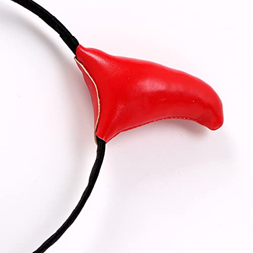 CBLUO Devil Horn Headband and Bloody Choker Necklace Halloween Costume Set