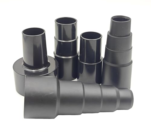 Velodi 5-Piece Universal Vacuum Hose Adapter Kit - Multi-Size Connector