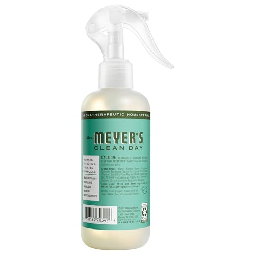 Mrs. Meyer's Clean Day Room Spray, Basil Scent, 8 Fl Oz Non-Aerosol Mist