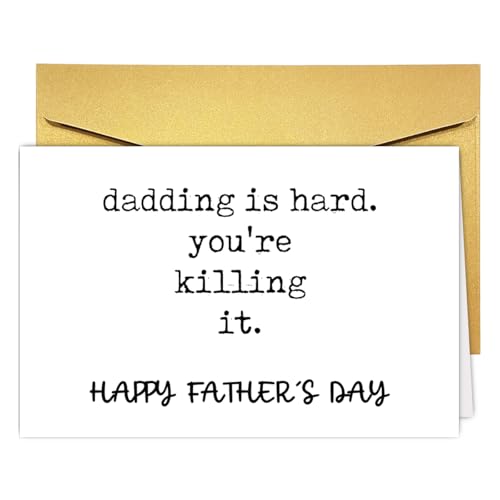 Heartfelt Father's Day Card for New Dads - Supportive & Encouraging