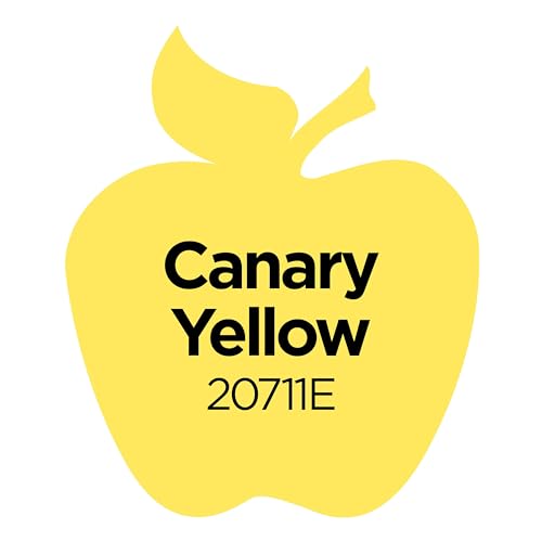 Apple Barrel 8 oz Acrylic Paint - Canary Yellow for Crafts