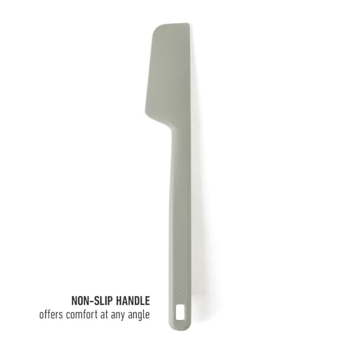 Calphalon Prime Silicone Jar Scraper - Taupe Flexible Food-Grade Spatula