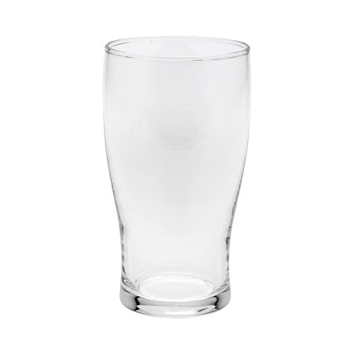 Restaurantware-16 Ounce Tulip Beer Glasses, Set Of 12 Fine-Blown Stout Beer Glasses - Tulip-Style, Tempered, Clear Craft Glass, Dishwasher-Safe, For Beers, Ales, or Cocktails