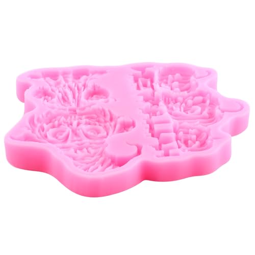 Halloween Witch & Pumpkin Silicone Fondant Molds for Baking