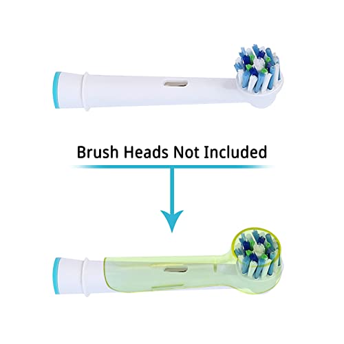 Electric Toothbrush Head Covers for Oral B - 2 Pack Dust Proof Cap