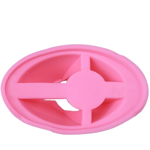 Pink Rubber Nail Polish Holder Anti-Spill Stand 2Pcs