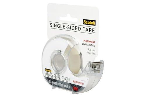 Scotch 3M Scrapbooking Tape, 3/4-Inch, 2-Pack, Acid-Free
