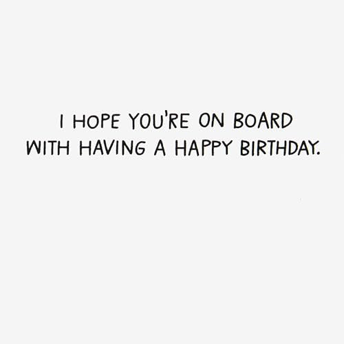 Hallmark Shoebox Funny Birthday Card - Sharkuterie Board Shark Pun