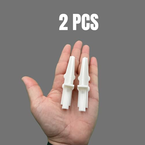 Lasko Box Fan Replacement Feet Set of 2 - White Anti-Tip Design