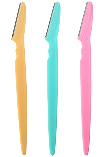 Dermaplaning Tool & Face Razor for Women - 3 Pack Facial Hair Removers