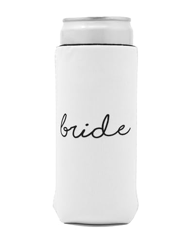 Bride Squad Slim Can Cooler - Neoprene Drink Sleeve for Bachelorette Parties