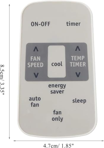 Replacement Air Conditioner Remote for RG15D/E-ELL 5304477003