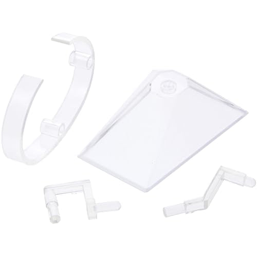 Plymor Clear Plastic Watch Display Stand - Vertical & Horizontal (1)