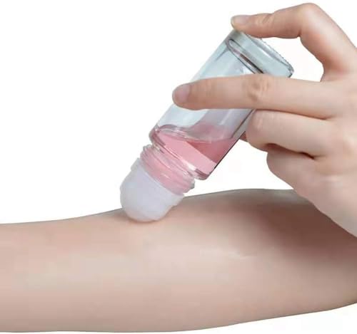 PurYupearl 30ML Glass Essential Oil Roller Bottles 2 Pcs