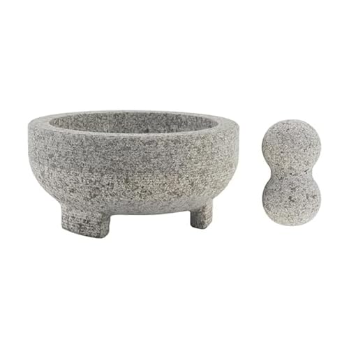 Farberware Professional Granite Molcajete Mortar and Pestle Stone Grinder, 4-Cup
