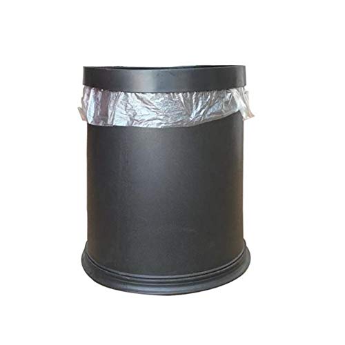 7-Almond 2 Gallon Small Trash Bags, Clear Wastebasket Can Liners - 100 Count
