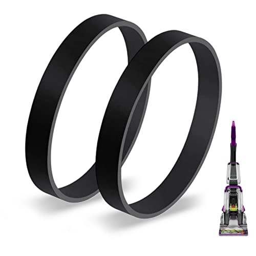 JEDELEOS Replacement Flat Pump Belts for Bissell Carpet Cleaner - Pack of 2