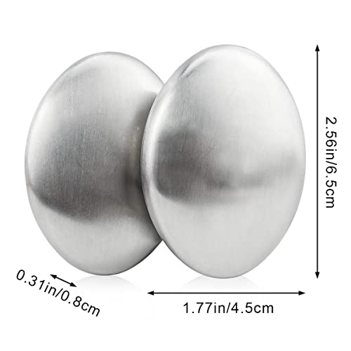 Stainless Steel Odor Remover Bar - 2 Pack for Kitchen Smells