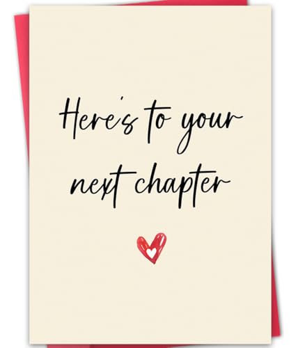Bestmelo BT-072 Congratulations Card for New Beginnings - Farewell, Retirement, and Good Luck Gifts