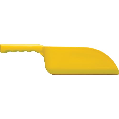 Remco 32 Oz Poly Hand Scoop - Durable Hygienic Small Scoop, Yellow