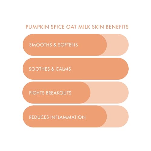 ESW Beauty Pumpkin Spice Oat Milk Sheet Face Mask for Sensitive Skin