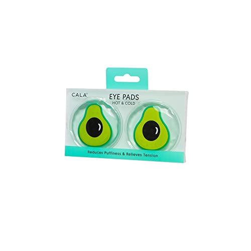 Cala Reusable Gel Eye Pads Avocado Hot and Cold Compress Mask