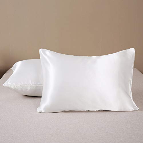 Satin Toddler Pillowcases Set of 2 | 13x18 Soft Travel Covers