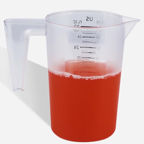 DOTINGHUX 4 Cup Measuring Pitcher, 32 Oz Durable Food-Grade Liquid Measure
