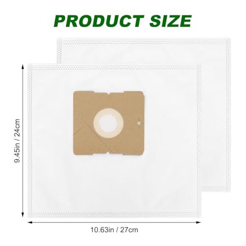 8-Pack Type Z Vacuum Bags for Riccar & Simplicity Canister Vacuums