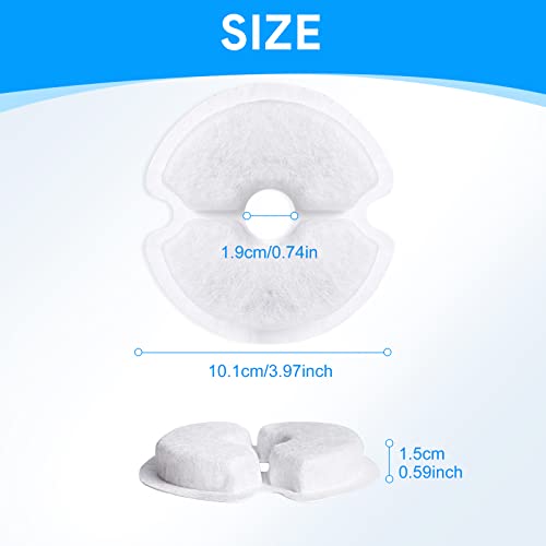 12 Pack Cat Water Fountain Filters for 2L-2.5L Fountains