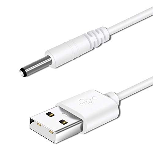 Accessonico Electric Toothbrush Charger Cable USB DC Cord, White 3.3ft