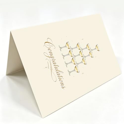 Elegant Wedding Card Set with Red Envelope & Gold Seal