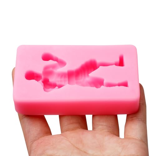 Boxer Silicone Fondant Mold for Cake Decorating Chocolate and Clay