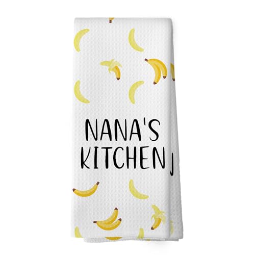 Funny Banana Kitchen Dish Towels - 16x24 in, Ideal Gifts for Grandma