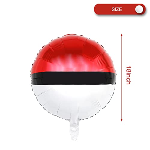 12pcs Cartoon Game Foil Balloons for Birthday Decorations