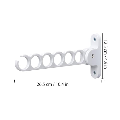 Wall Mount Hanger Holder for Closet Organizer - Durable & Space-Saving