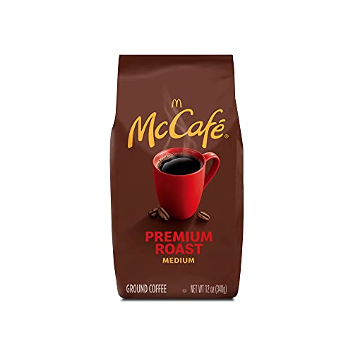 McCafe Premium Medium Roast Ground Coffee, 12 oz Bag (Pack of 2)