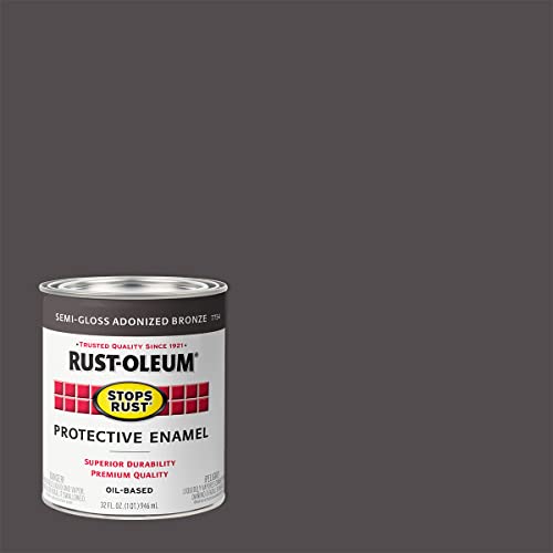 Rust-Oleum Stops Rust Protective Enamel Paint, Anodized Bronze, 32 Fl Oz