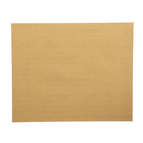 3M Aluminum Oxide Sandpaper, 100 Grit, 9x11 in, 5 Sheets - General Purpose